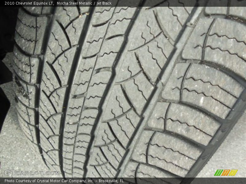 Mocha Steel Metallic / Jet Black 2010 Chevrolet Equinox LT