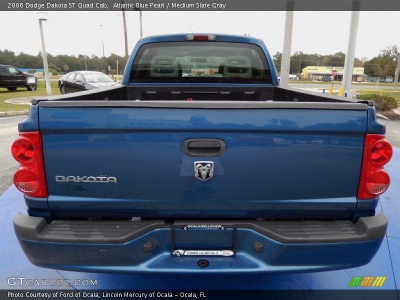 Atlantic Blue Pearl / Medium Slate Gray 2006 Dodge Dakota ST Quad Cab
