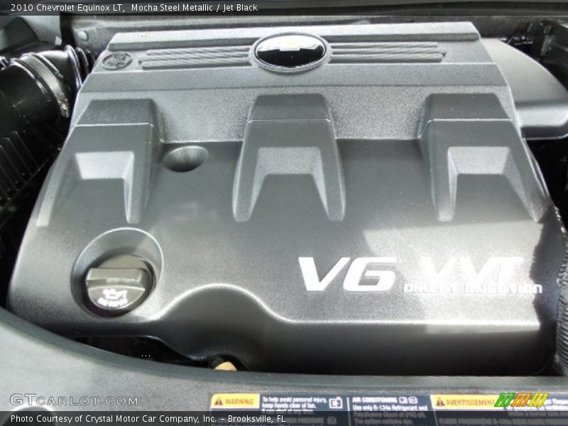 Mocha Steel Metallic / Jet Black 2010 Chevrolet Equinox LT