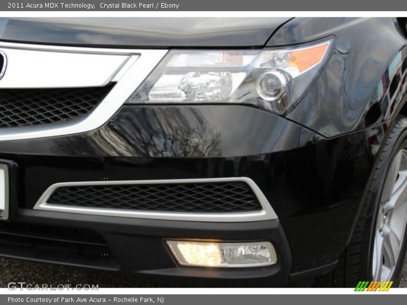 Crystal Black Pearl / Ebony 2011 Acura MDX Technology