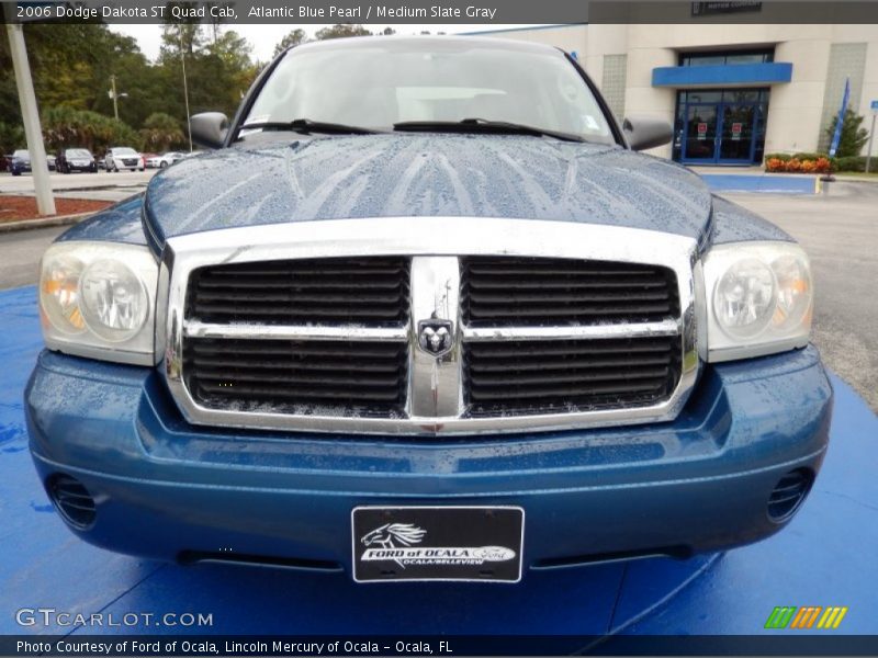 Atlantic Blue Pearl / Medium Slate Gray 2006 Dodge Dakota ST Quad Cab