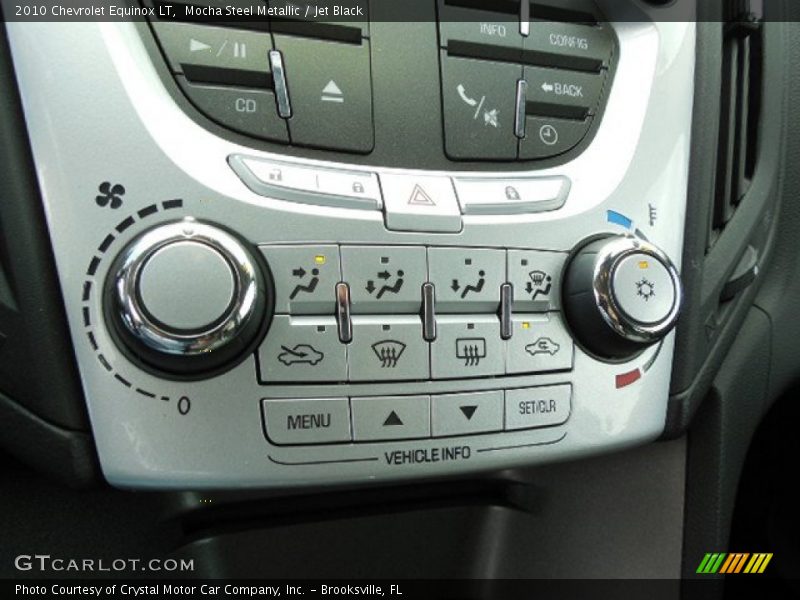 Mocha Steel Metallic / Jet Black 2010 Chevrolet Equinox LT