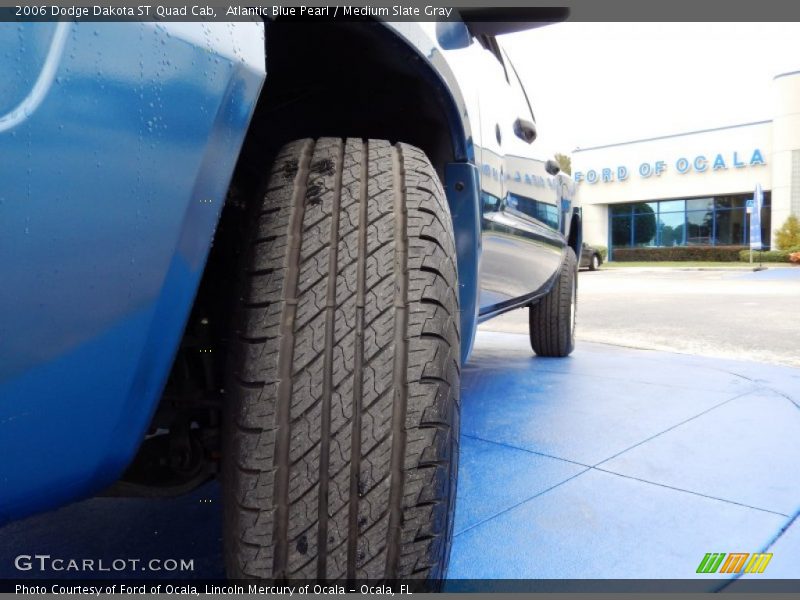 Atlantic Blue Pearl / Medium Slate Gray 2006 Dodge Dakota ST Quad Cab