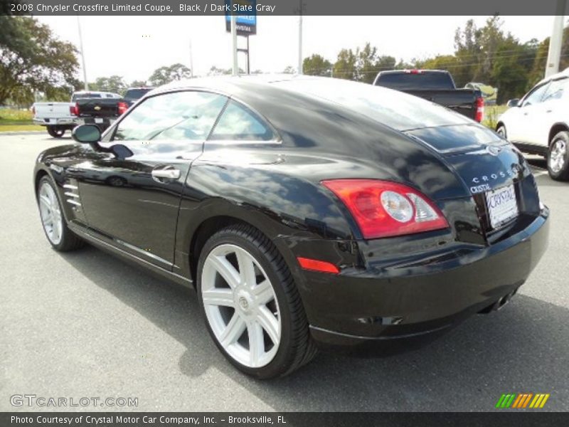 Black / Dark Slate Gray 2008 Chrysler Crossfire Limited Coupe