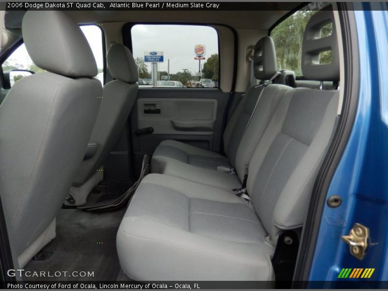 Atlantic Blue Pearl / Medium Slate Gray 2006 Dodge Dakota ST Quad Cab