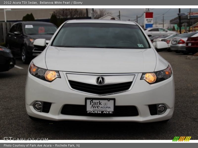 Bellanova White Pearl / Ebony 2012 Acura TSX Sedan