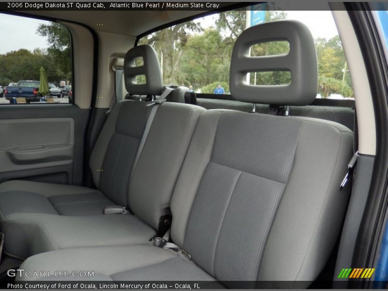 Atlantic Blue Pearl / Medium Slate Gray 2006 Dodge Dakota ST Quad Cab