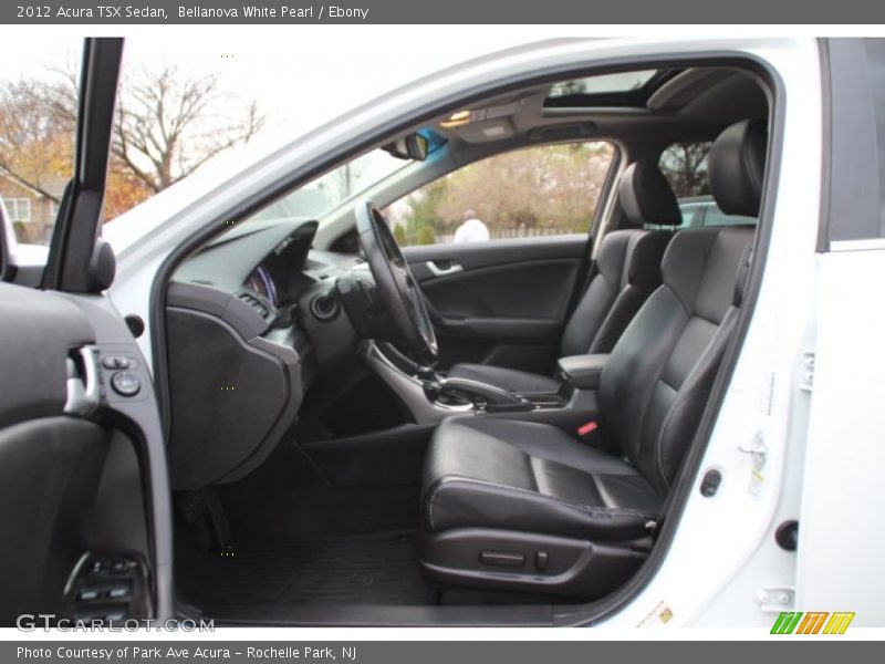 Bellanova White Pearl / Ebony 2012 Acura TSX Sedan