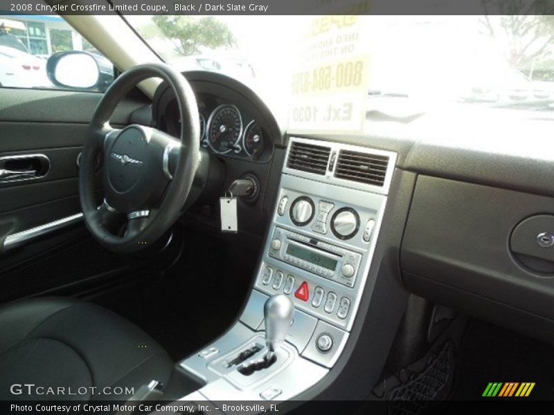Black / Dark Slate Gray 2008 Chrysler Crossfire Limited Coupe