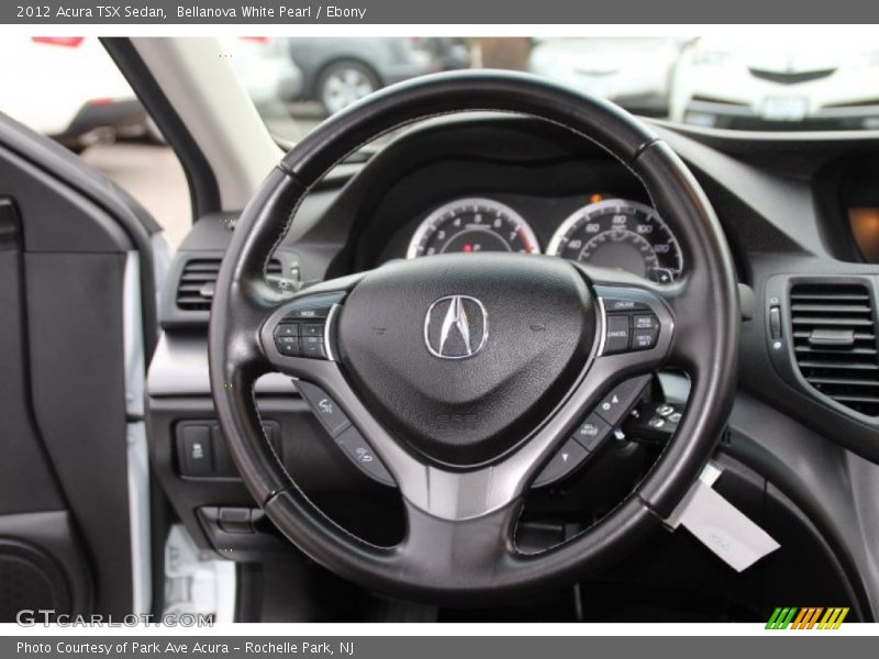 Bellanova White Pearl / Ebony 2012 Acura TSX Sedan