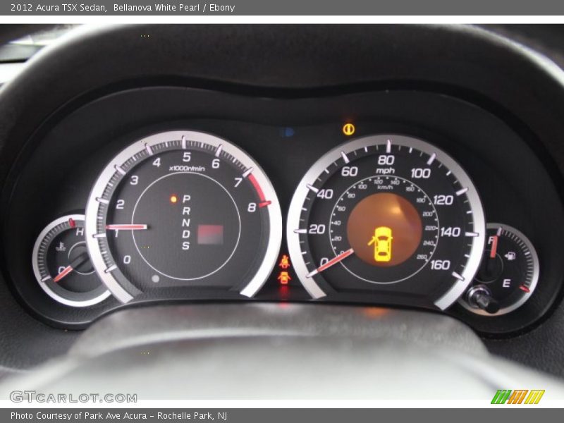 Bellanova White Pearl / Ebony 2012 Acura TSX Sedan