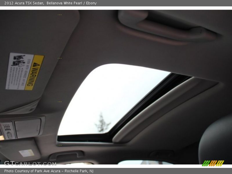 Bellanova White Pearl / Ebony 2012 Acura TSX Sedan