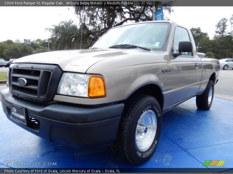 Arizona Beige Metallic / Medium Pebble 2004 Ford Ranger XL Regular Cab