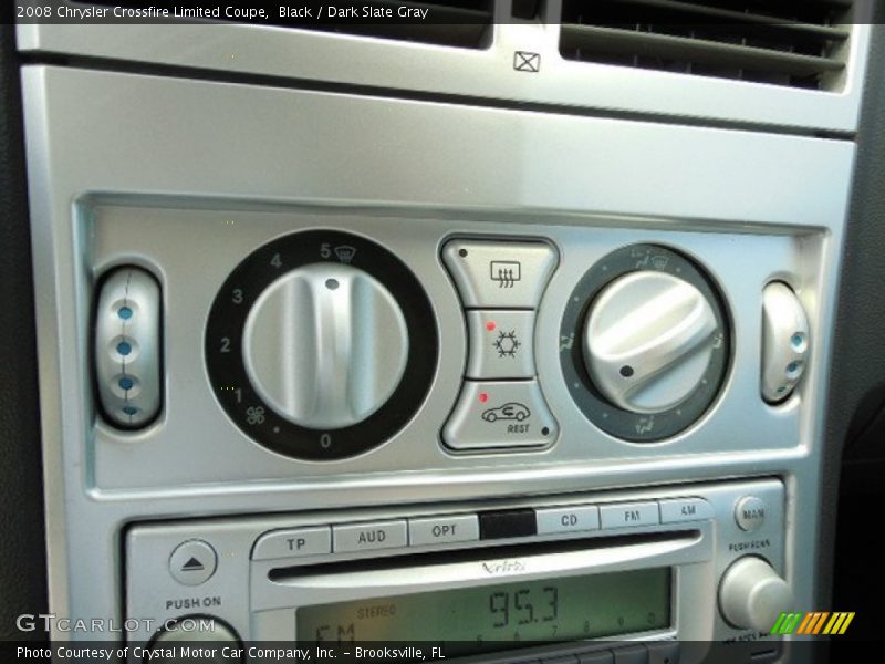 Controls of 2008 Crossfire Limited Coupe