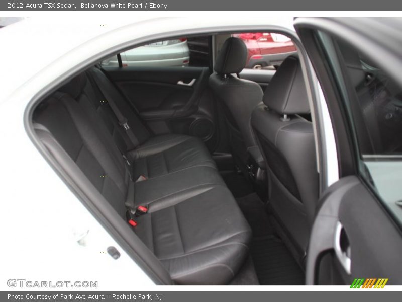 Bellanova White Pearl / Ebony 2012 Acura TSX Sedan