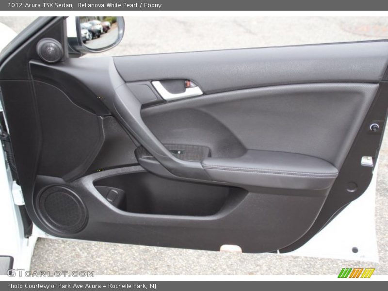 Bellanova White Pearl / Ebony 2012 Acura TSX Sedan