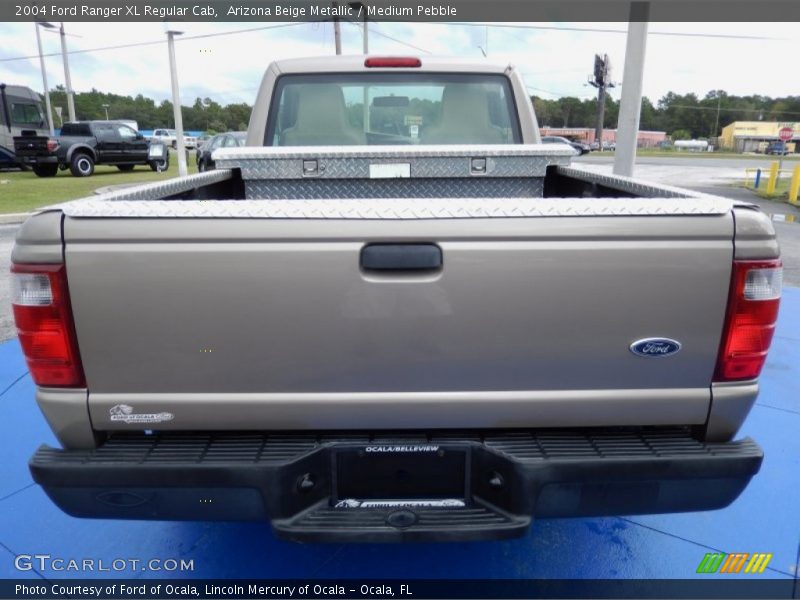 Arizona Beige Metallic / Medium Pebble 2004 Ford Ranger XL Regular Cab