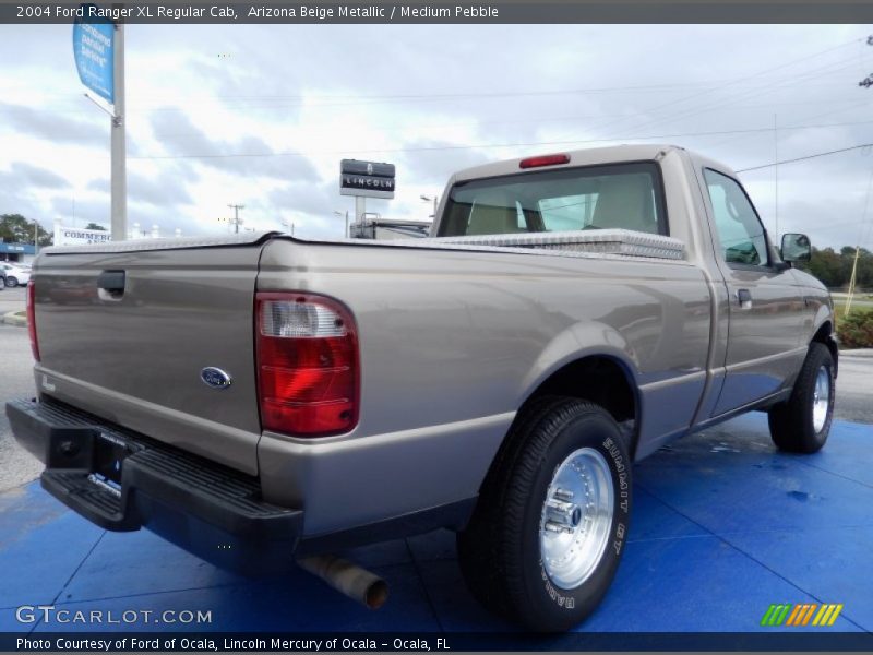 Arizona Beige Metallic / Medium Pebble 2004 Ford Ranger XL Regular Cab