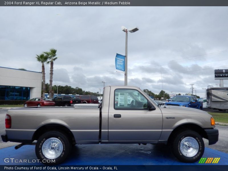 Arizona Beige Metallic / Medium Pebble 2004 Ford Ranger XL Regular Cab