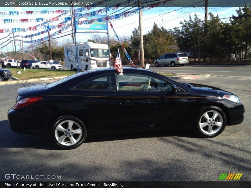 Black / Ivory 2004 Toyota Solara SLE V6 Coupe