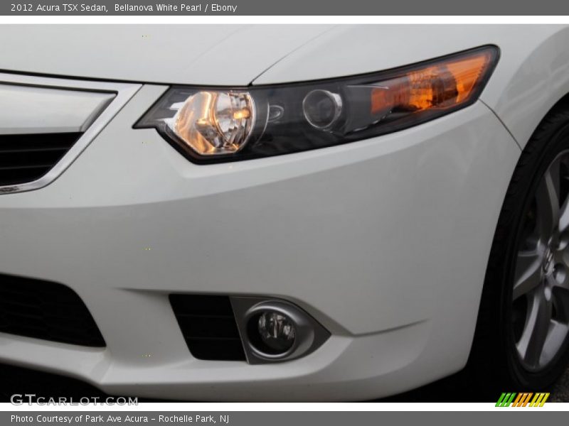 Bellanova White Pearl / Ebony 2012 Acura TSX Sedan