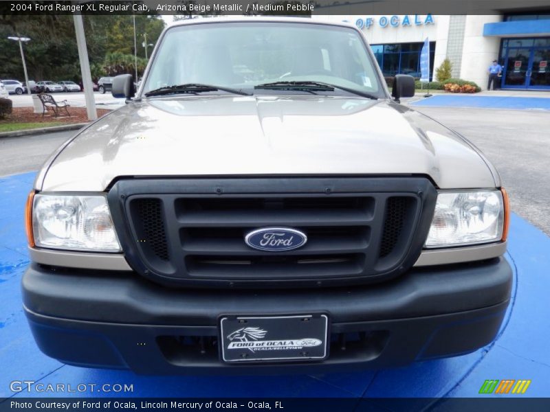 Arizona Beige Metallic / Medium Pebble 2004 Ford Ranger XL Regular Cab