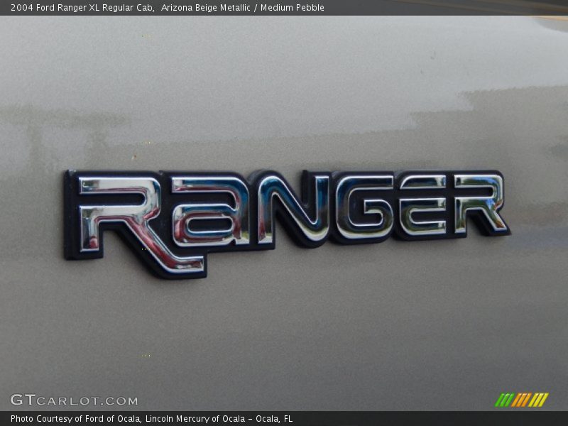 Arizona Beige Metallic / Medium Pebble 2004 Ford Ranger XL Regular Cab