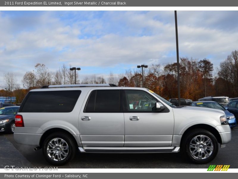 Ingot Silver Metallic / Charcoal Black 2011 Ford Expedition EL Limited