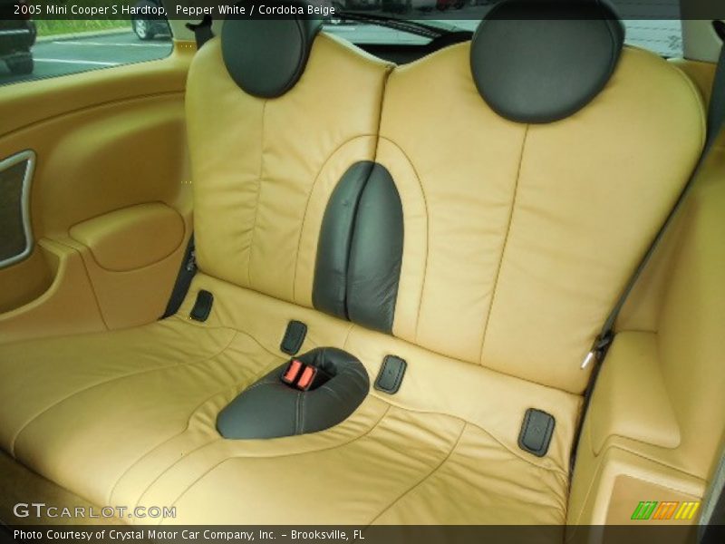 Pepper White / Cordoba Beige 2005 Mini Cooper S Hardtop