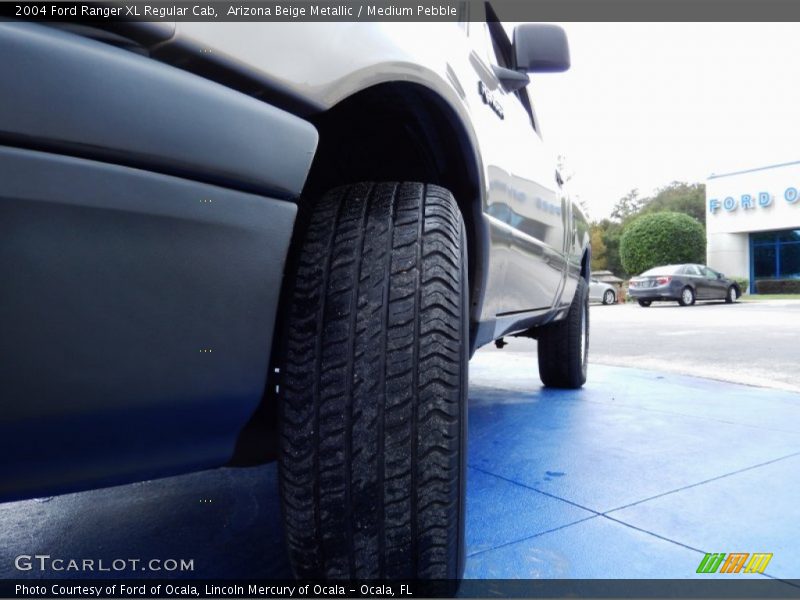 Arizona Beige Metallic / Medium Pebble 2004 Ford Ranger XL Regular Cab