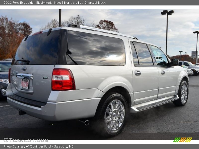 Ingot Silver Metallic / Charcoal Black 2011 Ford Expedition EL Limited