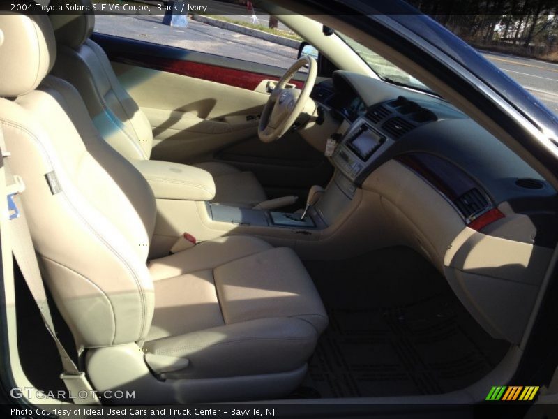 Black / Ivory 2004 Toyota Solara SLE V6 Coupe