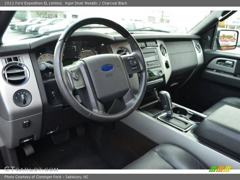 Ingot Silver Metallic / Charcoal Black 2011 Ford Expedition EL Limited