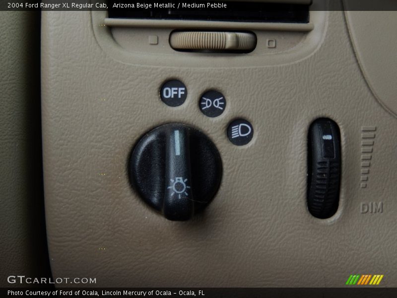 Arizona Beige Metallic / Medium Pebble 2004 Ford Ranger XL Regular Cab