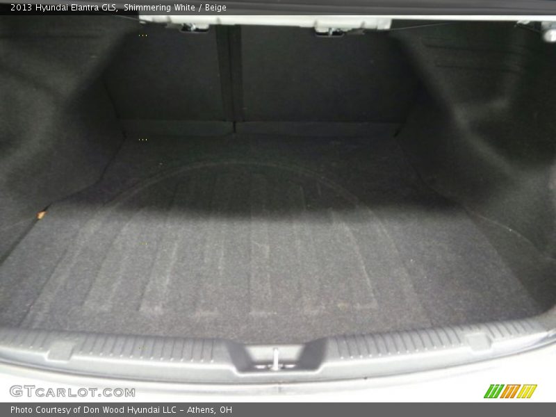 Shimmering White / Beige 2013 Hyundai Elantra GLS