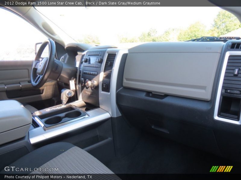 Black / Dark Slate Gray/Medium Graystone 2012 Dodge Ram 1500 Lone Star Crew Cab