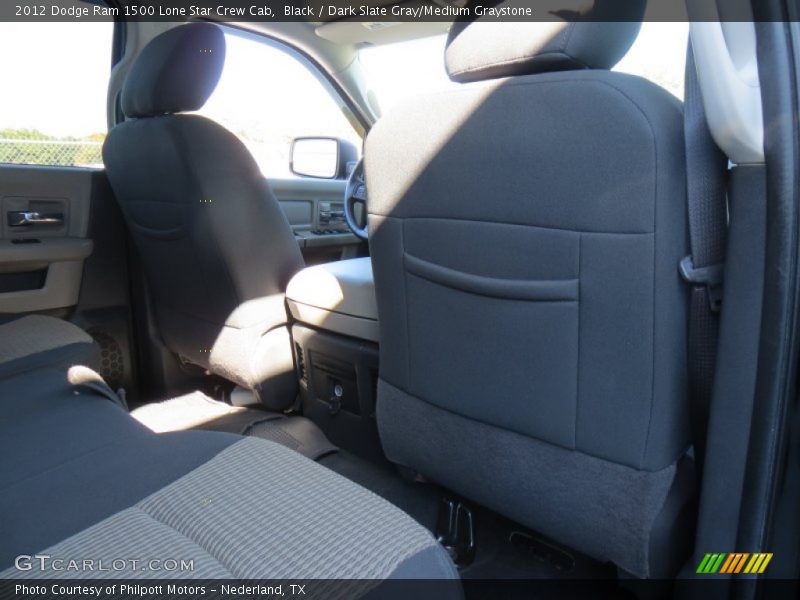 Black / Dark Slate Gray/Medium Graystone 2012 Dodge Ram 1500 Lone Star Crew Cab