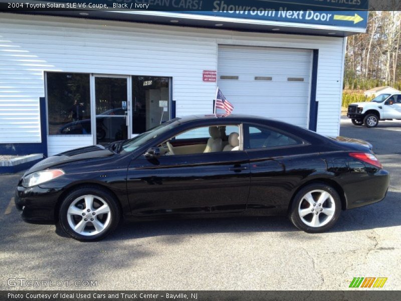 Black / Ivory 2004 Toyota Solara SLE V6 Coupe