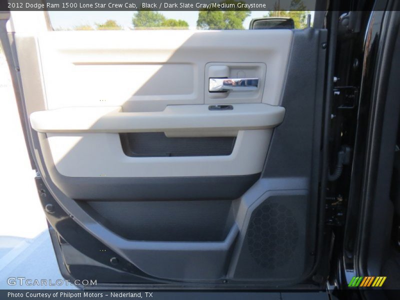 Black / Dark Slate Gray/Medium Graystone 2012 Dodge Ram 1500 Lone Star Crew Cab