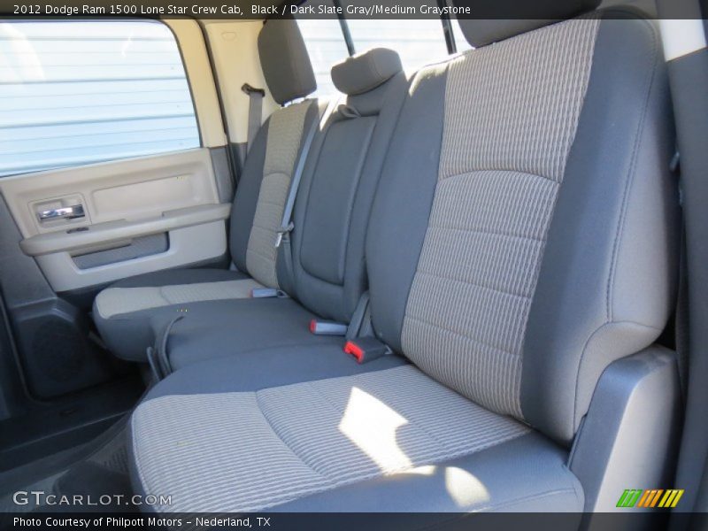 Black / Dark Slate Gray/Medium Graystone 2012 Dodge Ram 1500 Lone Star Crew Cab