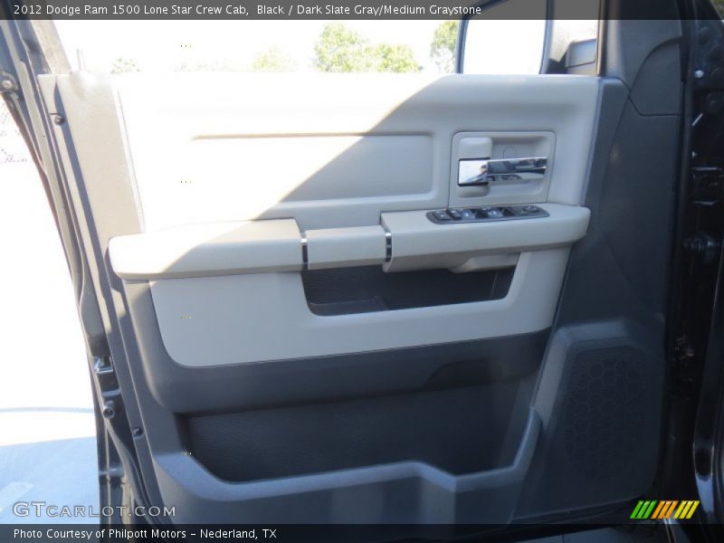 Black / Dark Slate Gray/Medium Graystone 2012 Dodge Ram 1500 Lone Star Crew Cab