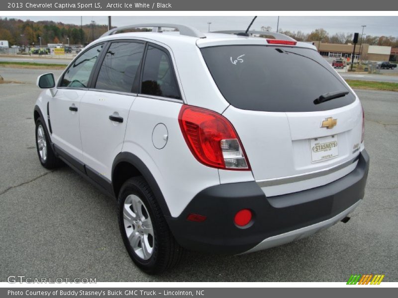 Arctic Ice White / Black 2013 Chevrolet Captiva Sport LS