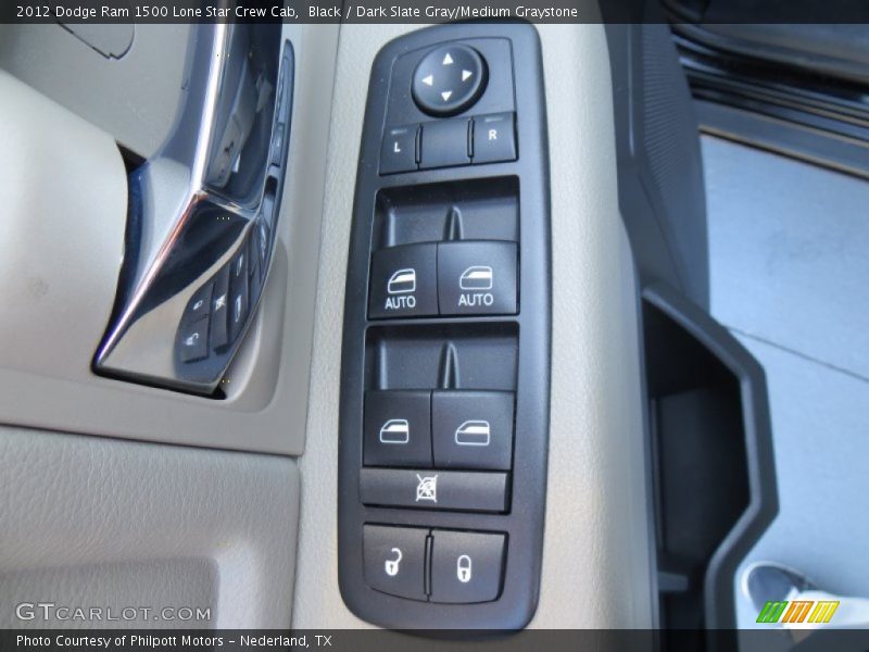Black / Dark Slate Gray/Medium Graystone 2012 Dodge Ram 1500 Lone Star Crew Cab