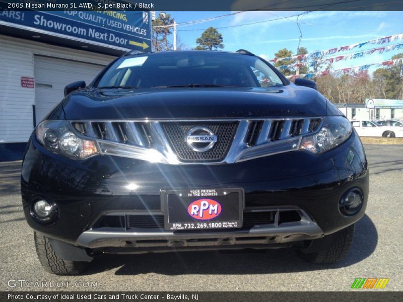 Super Black / Black 2009 Nissan Murano SL AWD