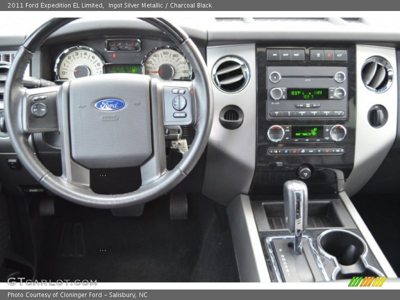 Ingot Silver Metallic / Charcoal Black 2011 Ford Expedition EL Limited