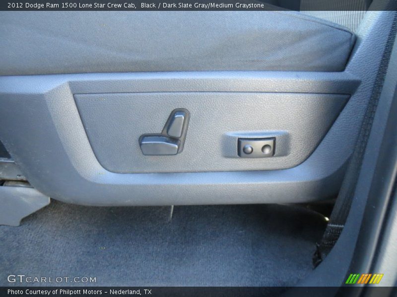 Black / Dark Slate Gray/Medium Graystone 2012 Dodge Ram 1500 Lone Star Crew Cab