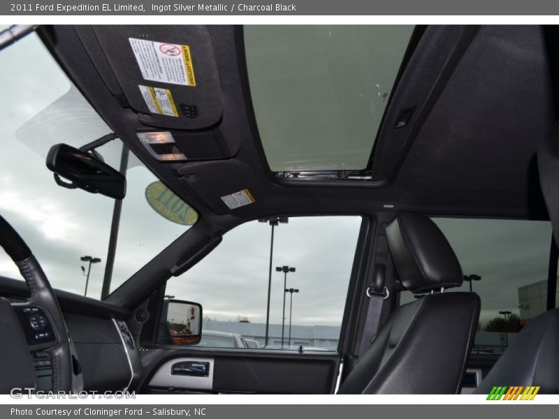 Ingot Silver Metallic / Charcoal Black 2011 Ford Expedition EL Limited