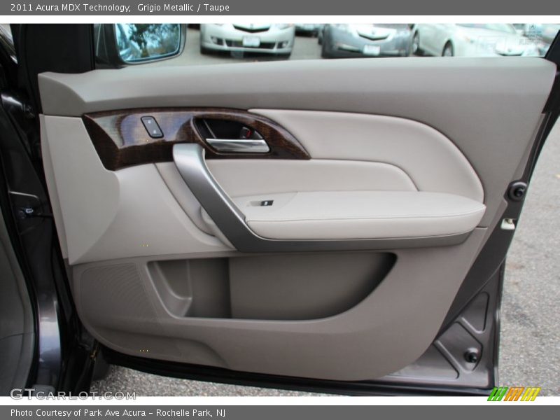 Grigio Metallic / Taupe 2011 Acura MDX Technology