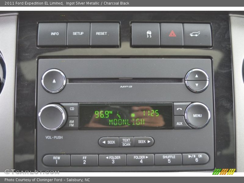 Ingot Silver Metallic / Charcoal Black 2011 Ford Expedition EL Limited