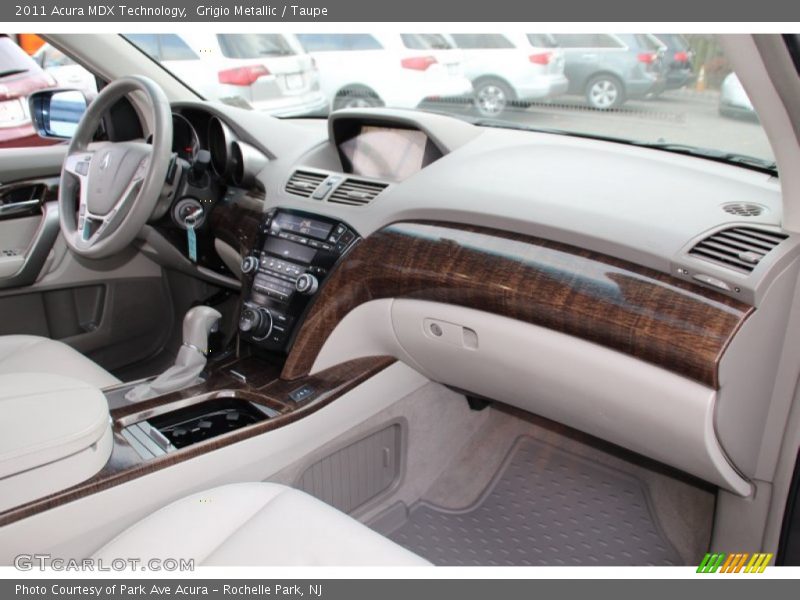 Grigio Metallic / Taupe 2011 Acura MDX Technology